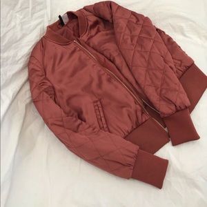 Bomber rust jacket